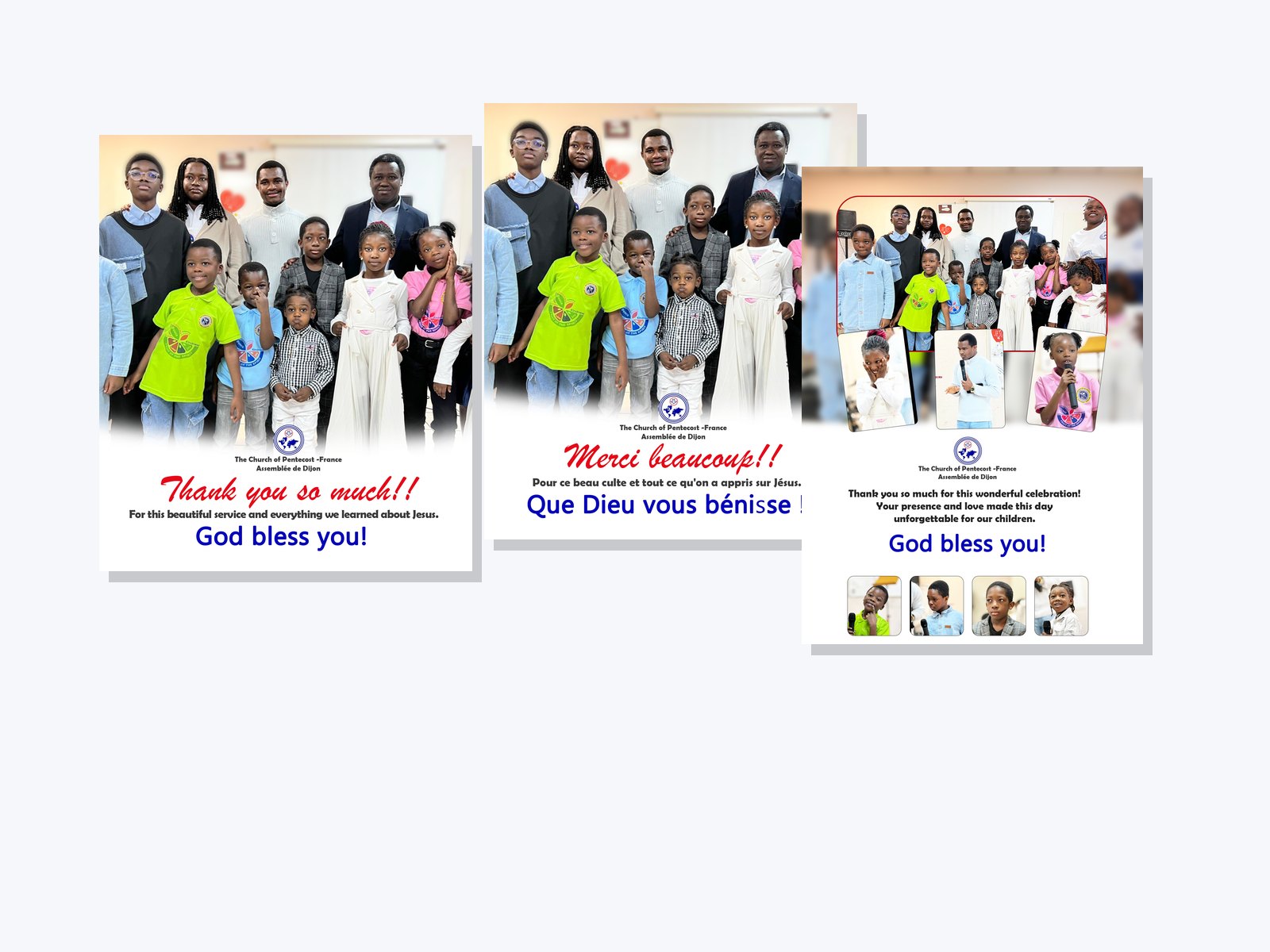 Pentecost Thank You Card Set