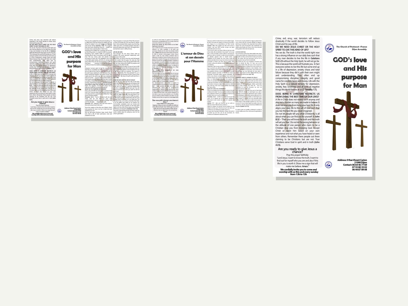 Pentecost Tract & Giveout Layouts